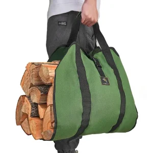 Heavy-Duty Firewood Carry Bag | Large Capacity Indoor/Outdoor Log Tote