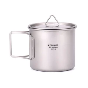 TOMSHOO Titanium Camping Mug
