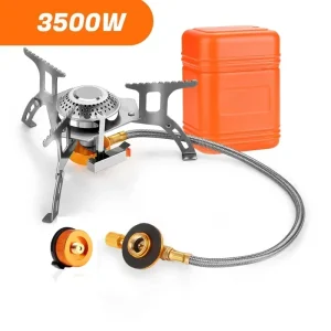Portable Folding Camping Stove | 3500W Outdoor Hiking & Picnic Cooker