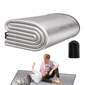 Thermal Camping Mat | Foam & Aluminum Foil Insulated Sleeping Pad