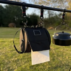 Tactical Roll Paper Storage Bag Hanging Toilet Tissue Paper Box Molle Pouch Storage Camping Hiking Outdoor Car Picnic Supplies